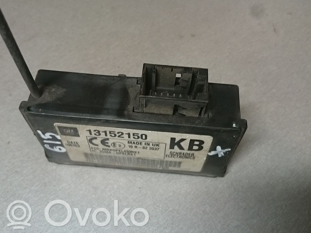 Opel Vectra C Module de pression des pneus 