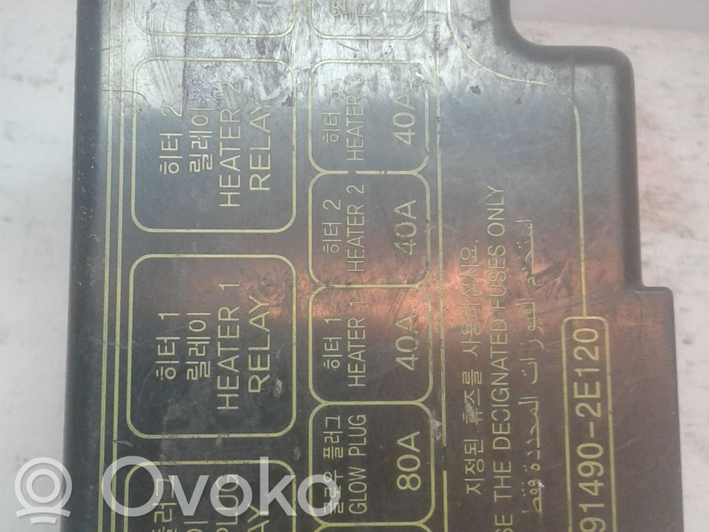 Hyundai Tucson JM Módulo de fusible 