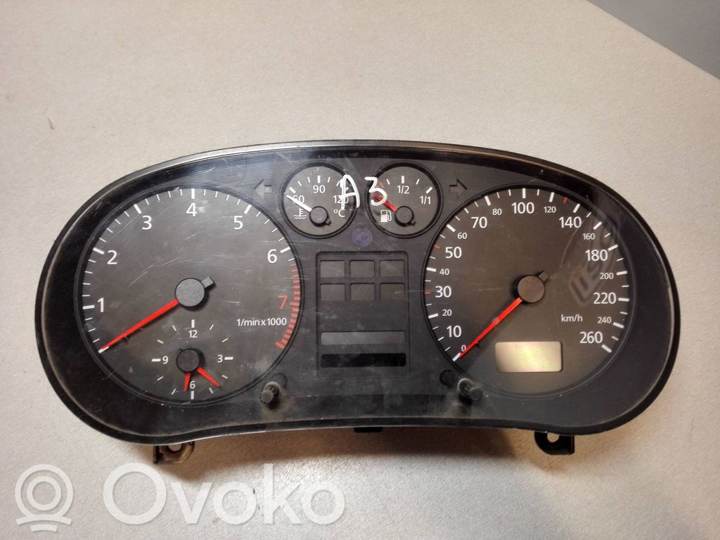Audi A3 S3 8L Velocímetro (tablero de instrumentos) 