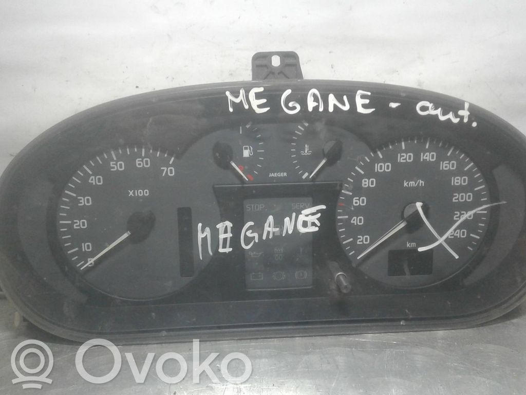 Renault Megane I Vitezometru (grup de instrumente) 