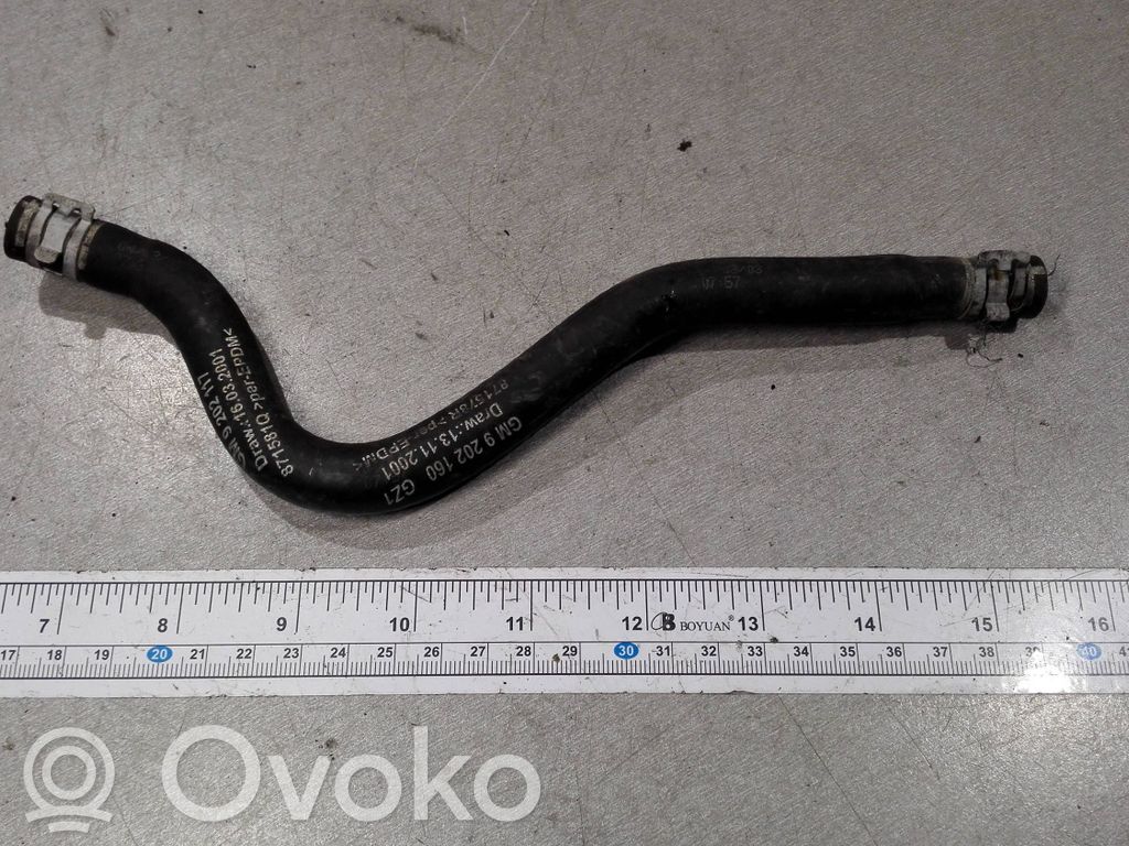 Opel Vectra C Przewód / Wąż chłodnicy 