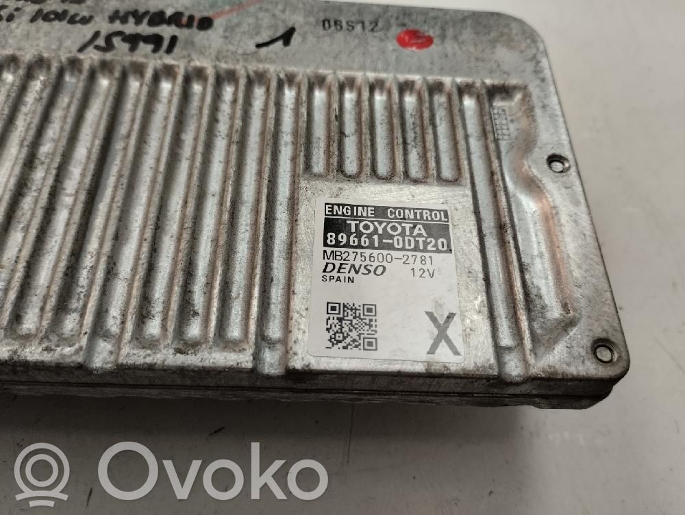 Toyota Yaris Calculateur moteur ECU