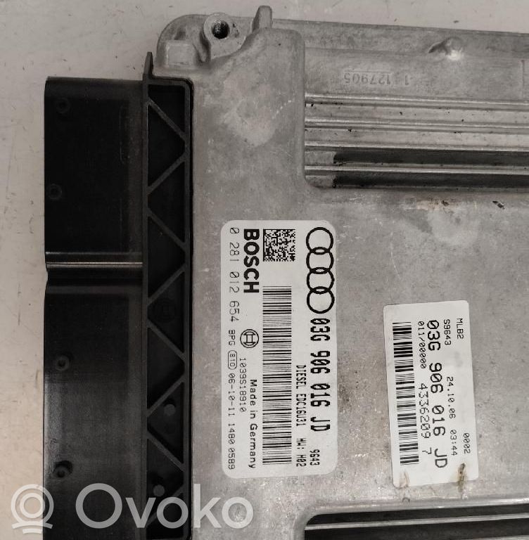 Unidad de control/módulo del motor   03G906016JD