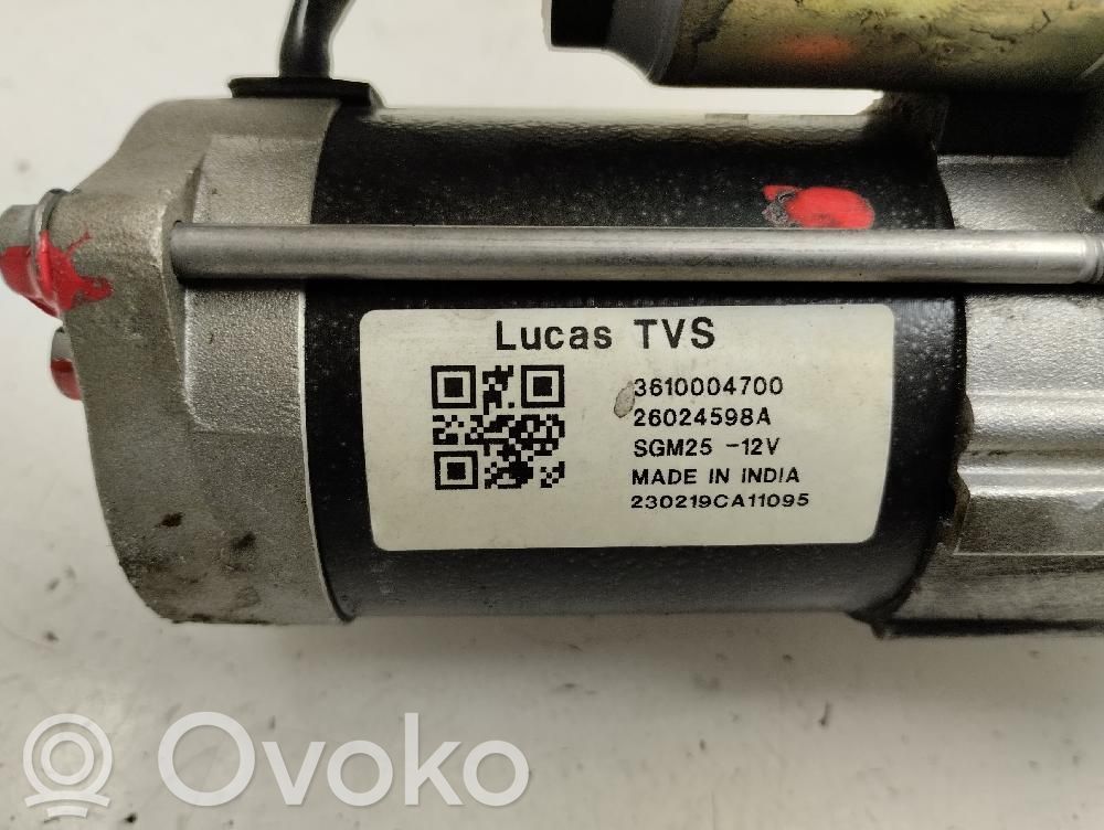 Motorino d’avviamento   3610004700