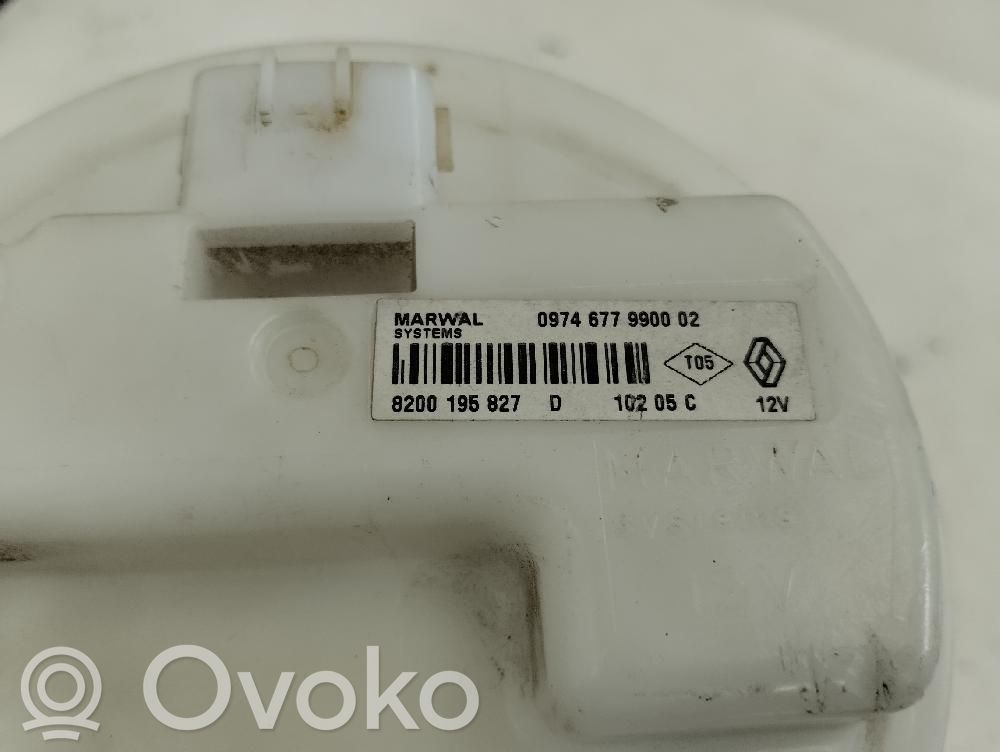 Renault Modus Polttoainesäiliön pumppu 