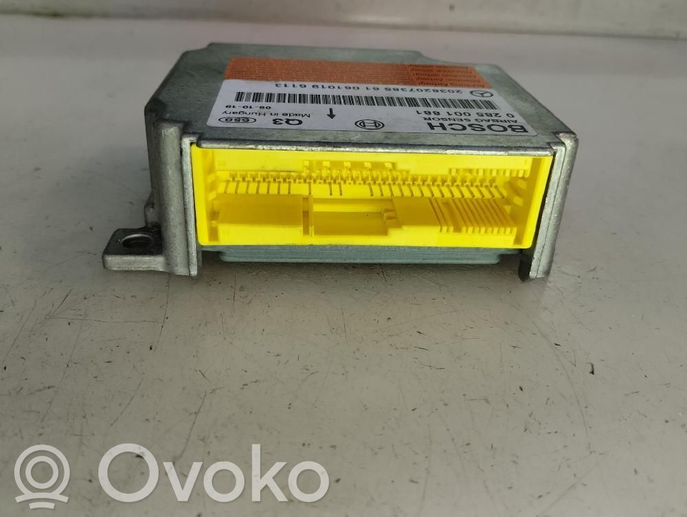 Centralina/modulo airbag   0285001881