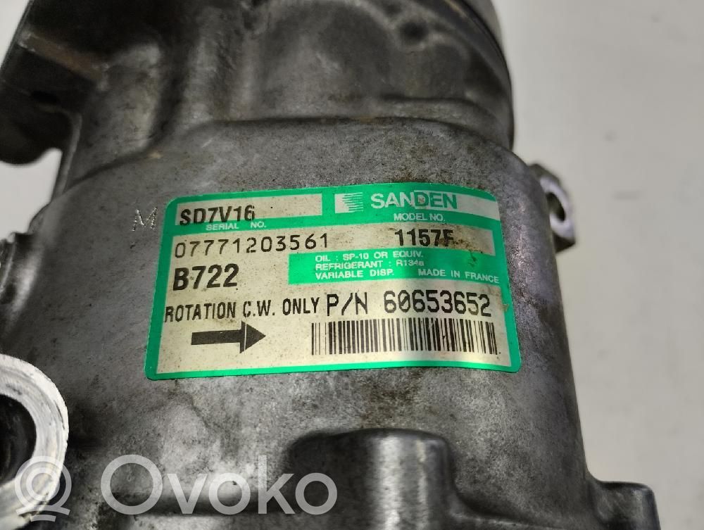 Ilmastointilaitteen kompressorin pumppu (A/C)   SD7V161157F