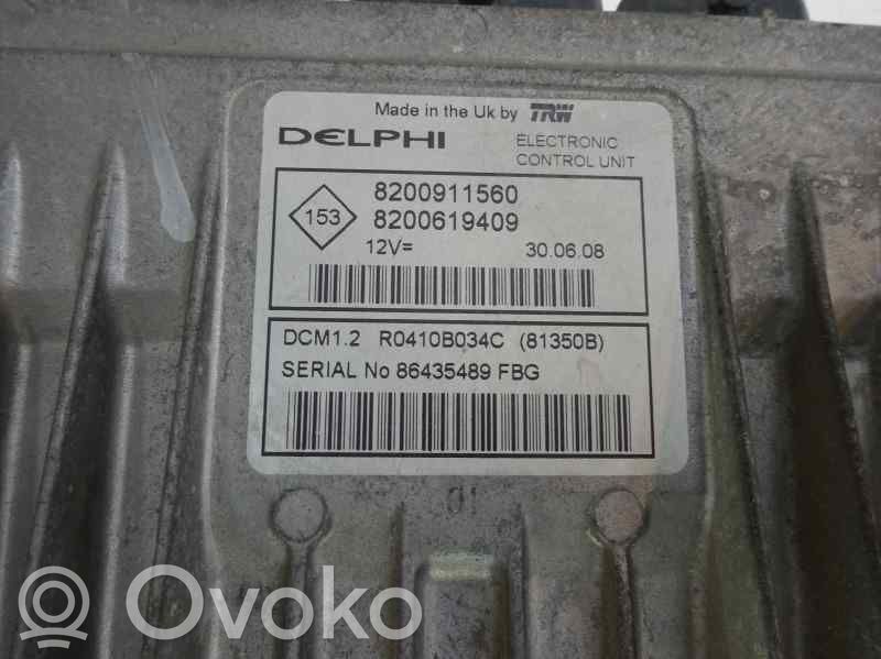 Unidad de control/módulo del motor   8200911560