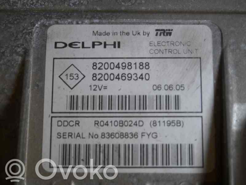 Unidad de control/módulo del motor   8200498188