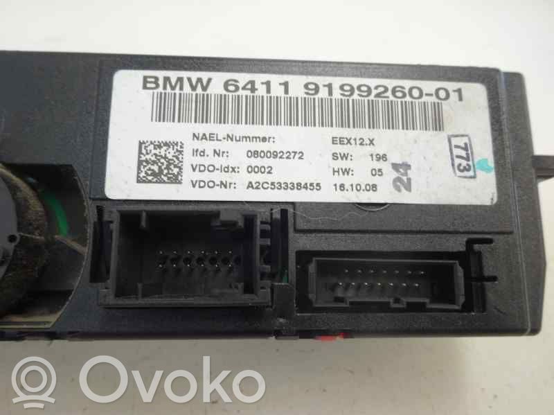 Panel klimatyzacji   6411919926001