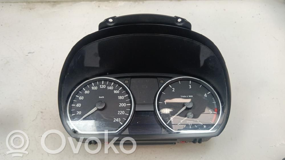 BMW 1 E81 E87 Speedometer (instrument cluster) 