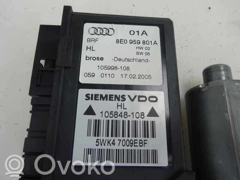 Audi A4 S4 B7 8E 8H Motor macara geam ușă spate 