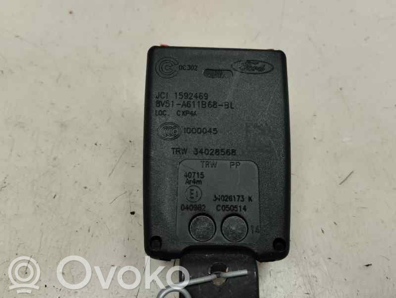 Ford Fiesta Hebilla del cinturón de seguridad trasero 