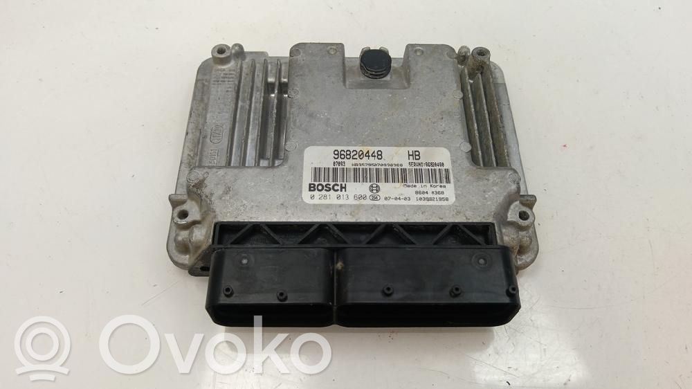 Chevrolet Nubira Unitate/modul de control motor 