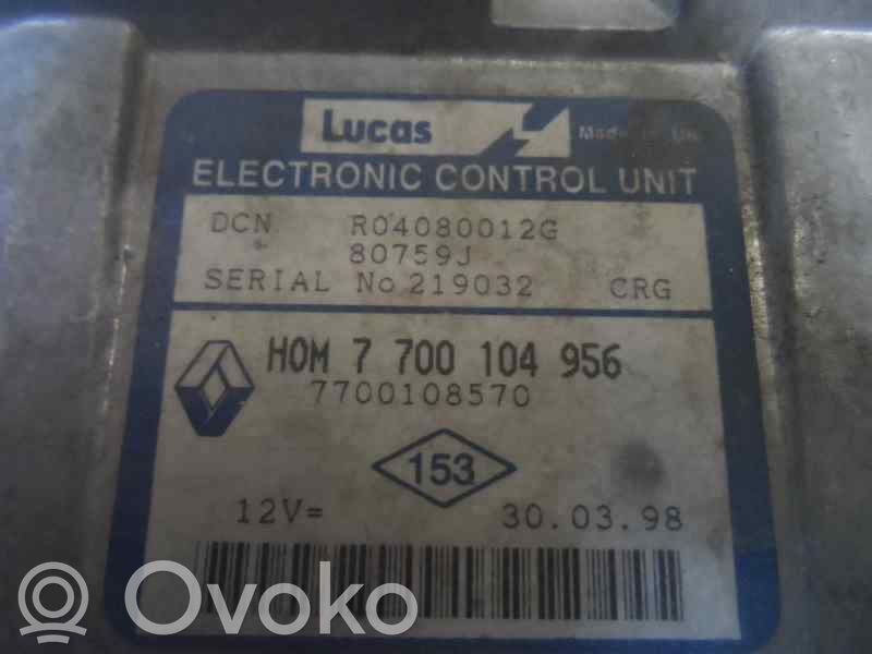 Renault Kangoo I Unitate/modul de control motor