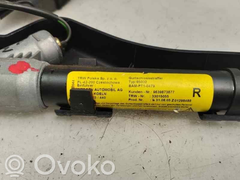 Citroen C3 Bridă fixare centură de siguranță față 