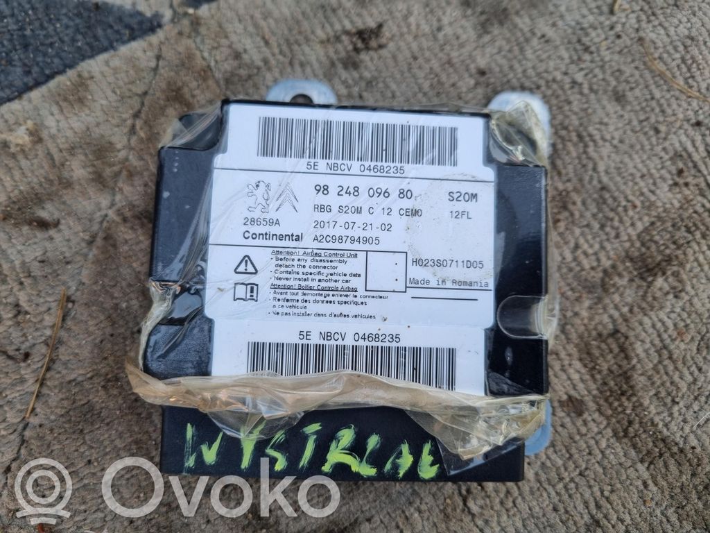 Citroen C3 Airbag control unit/module 