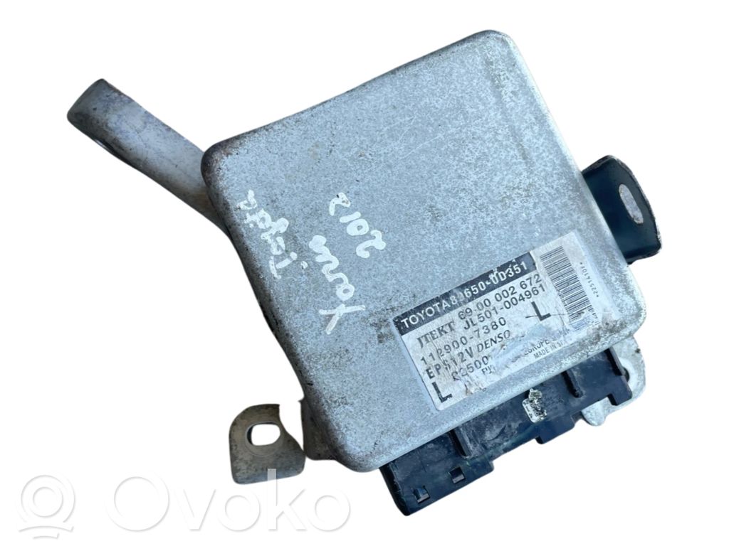 Toyota Yaris Moduł / Sterownik wspomagania kierownicy 