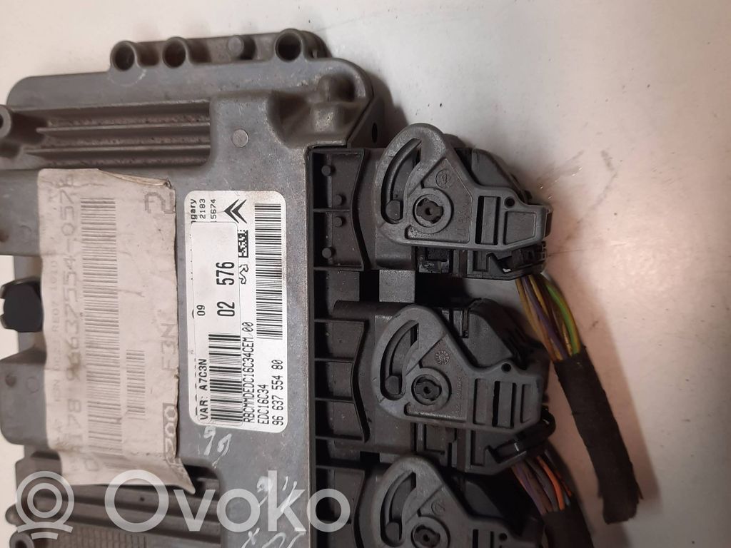 Engine control unit/module   9663755480,EDC16C34