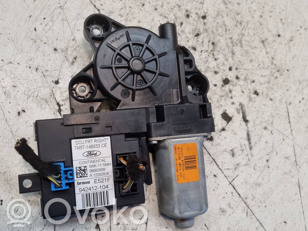 Ford Focus C-MAX Silnik regulatora szyby drzwi przednich 