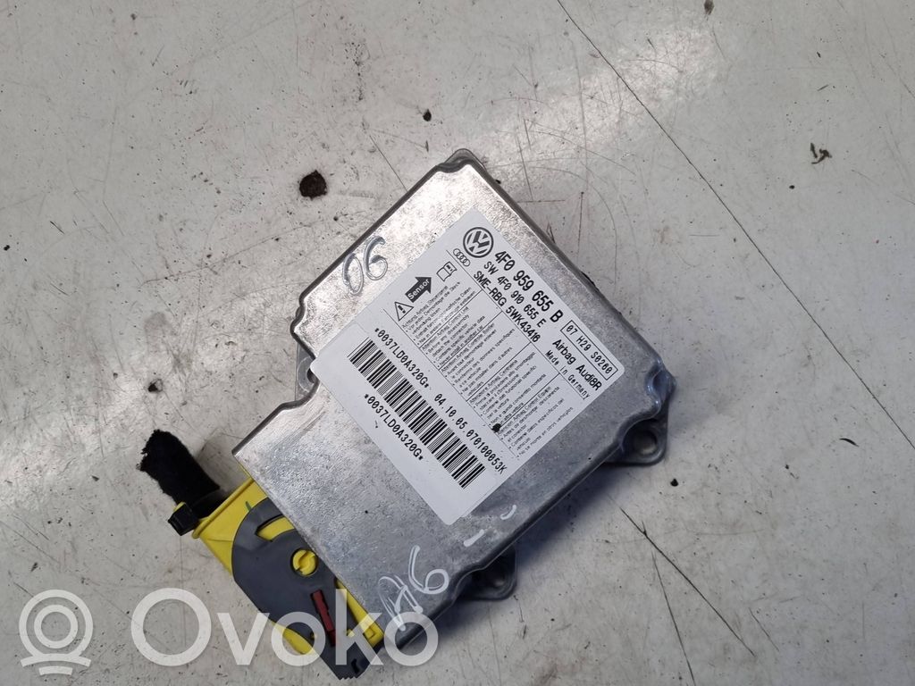 Airbag control unit/module   4F0959655B,5WK43416,4F0910655E,0037LD0A320G,0037LD0A326,07H29S0260