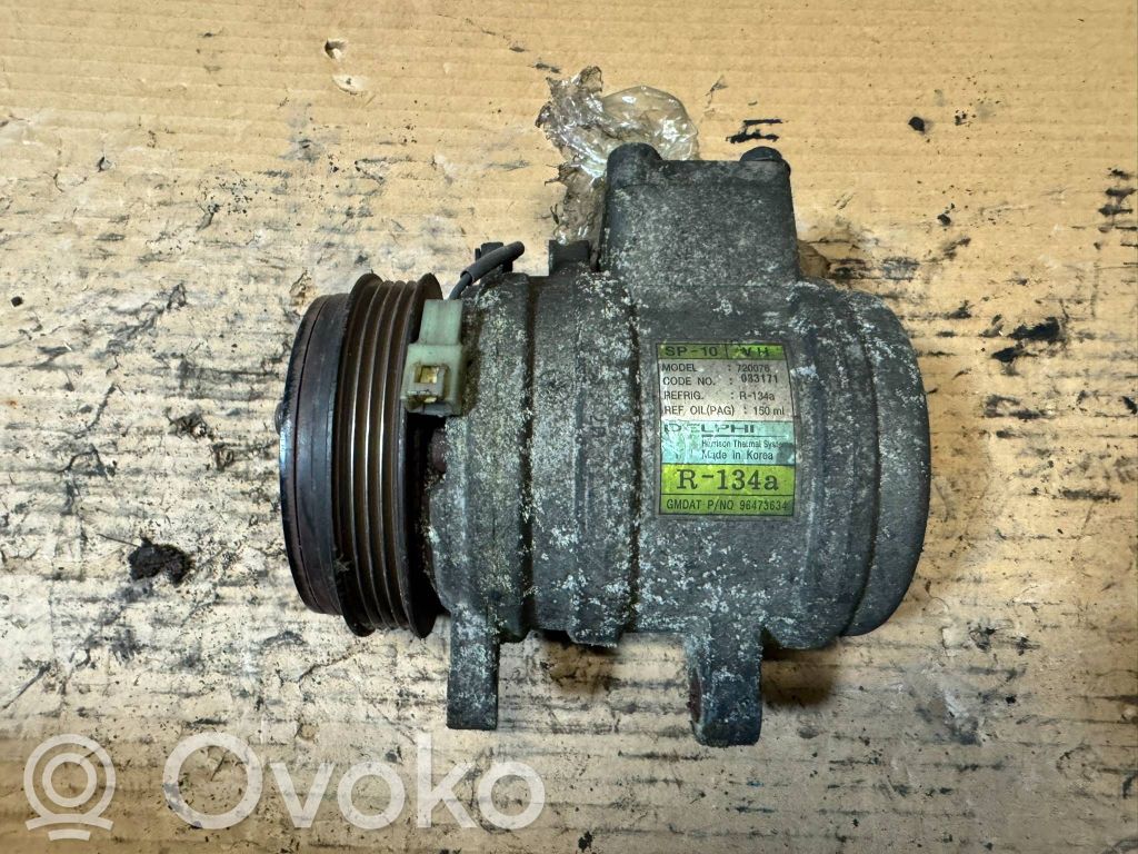 Chevrolet Kalos Compressore aria condizionata (A/C) (pompa) 