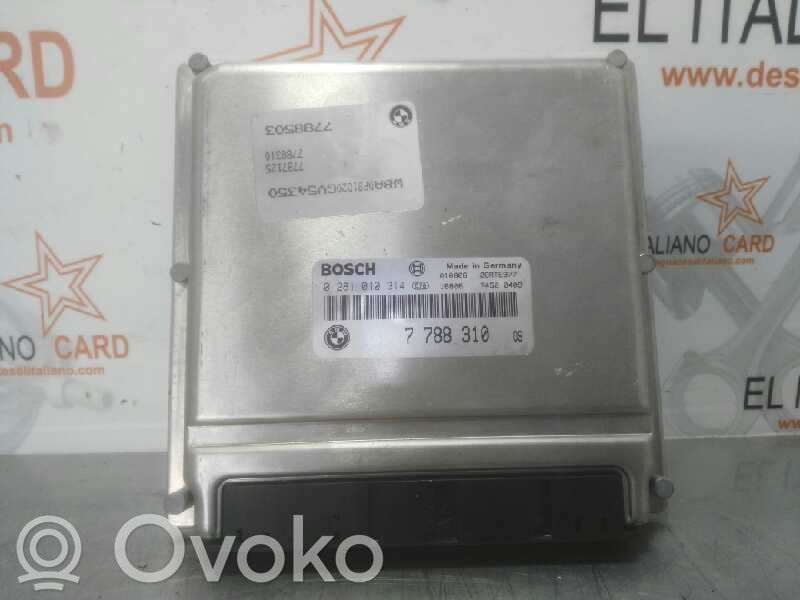 Moottorin ohjainlaite/moduuli   0281010314,4778