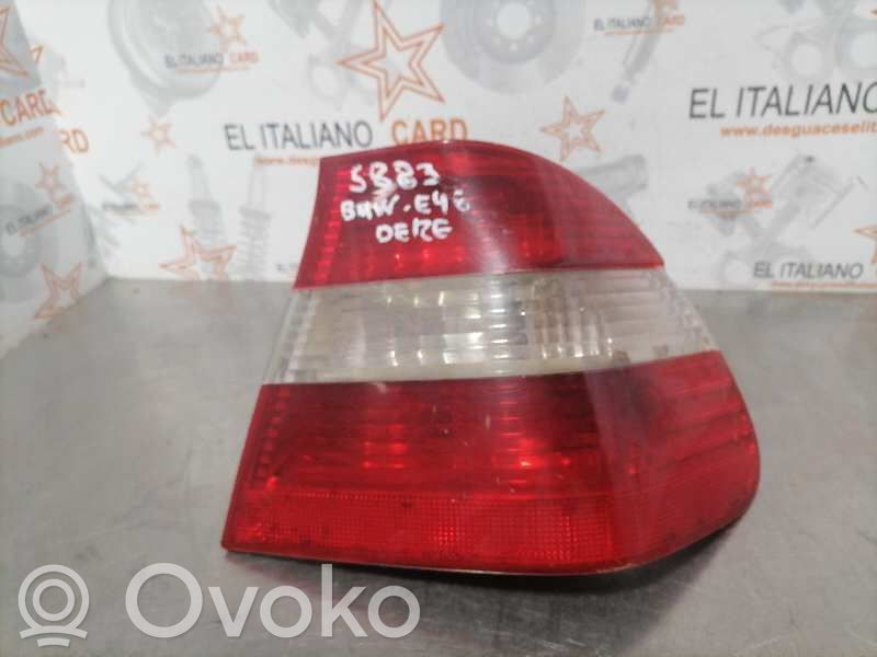 BMW 3 E46 Galinis žibintas kėbule 
