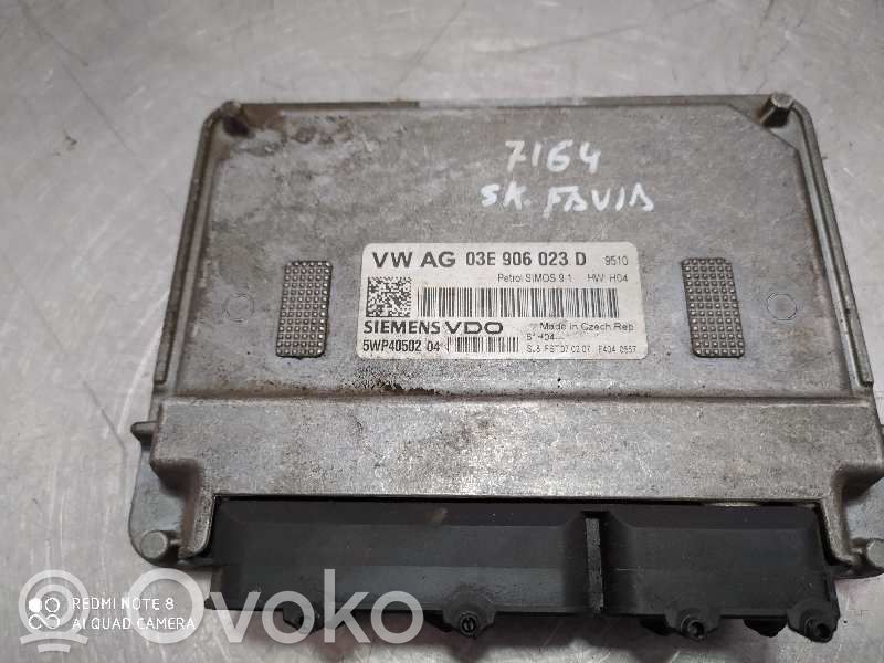 Skoda Fabia Mk1 (6Y) Engine control unit/module 