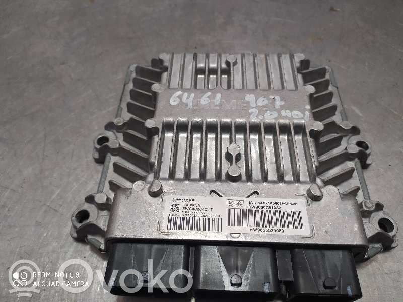 Peugeot 407 Sterownik / Moduł ECU 