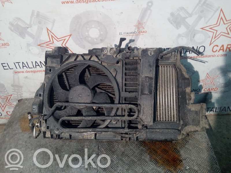 Peugeot 407 Jäähdyttimen lauhdutin 