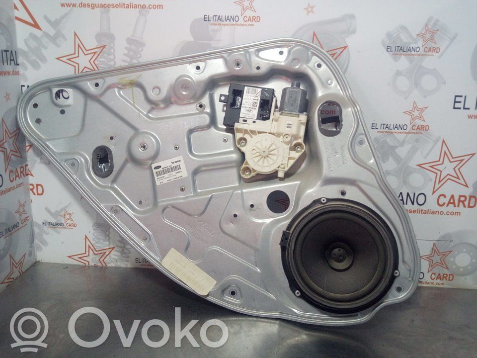 Rear window lifting mechanism without motor   7030