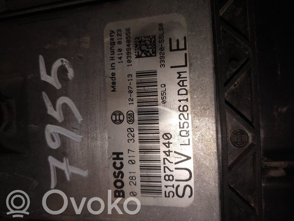 Suzuki SX4 Dzinēja vadības bloks 