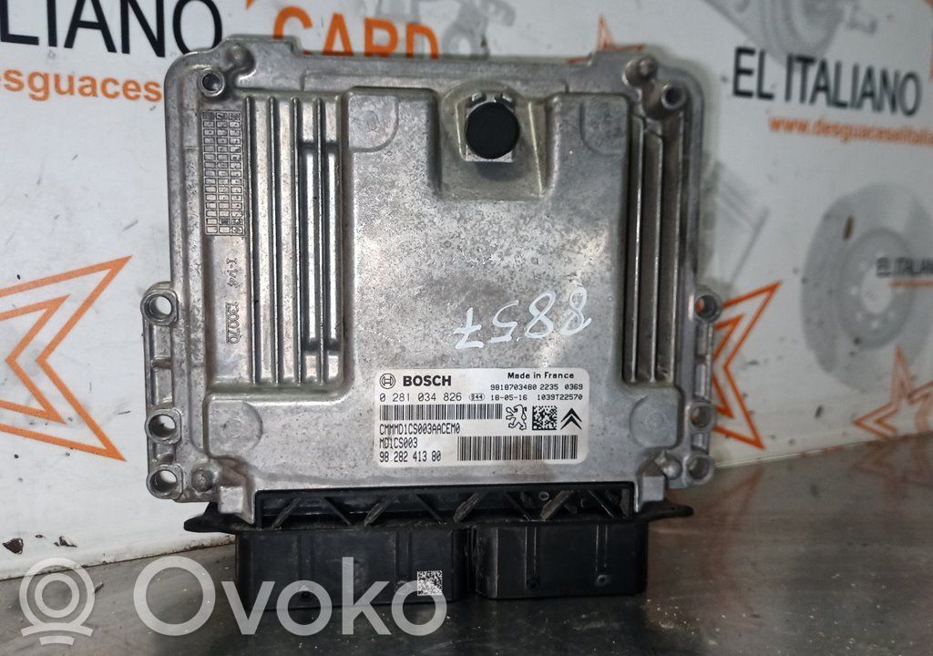 Citroen C4 SpaceTourer Engine control unit/module 