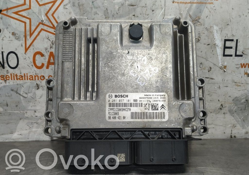 Engine control unit/module   0281037101
