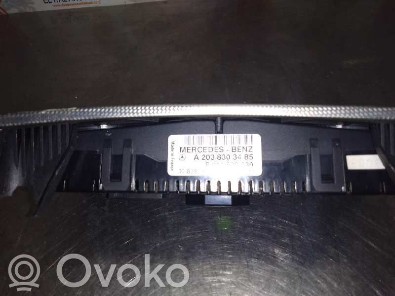 Mercedes-Benz CLK A209 C209 Climate control unit 