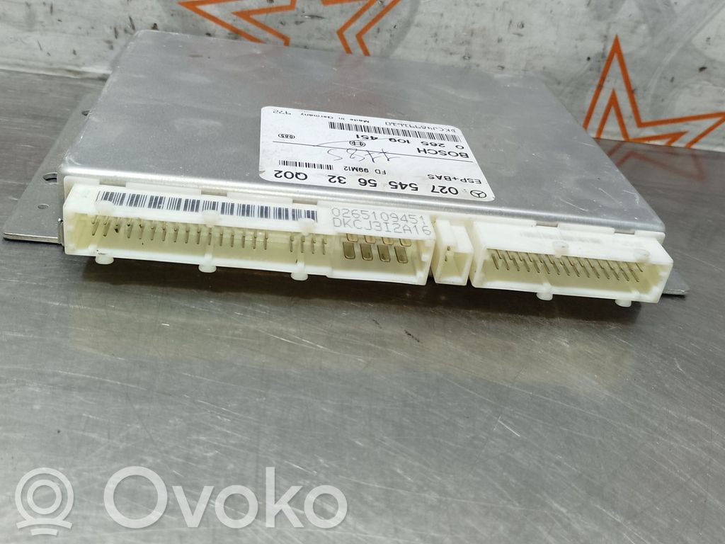 ABS control unit/module   0275455632
