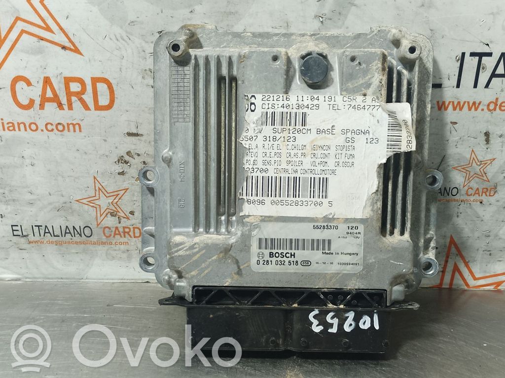 Alfa Romeo Giulietta Engine control unit/module 