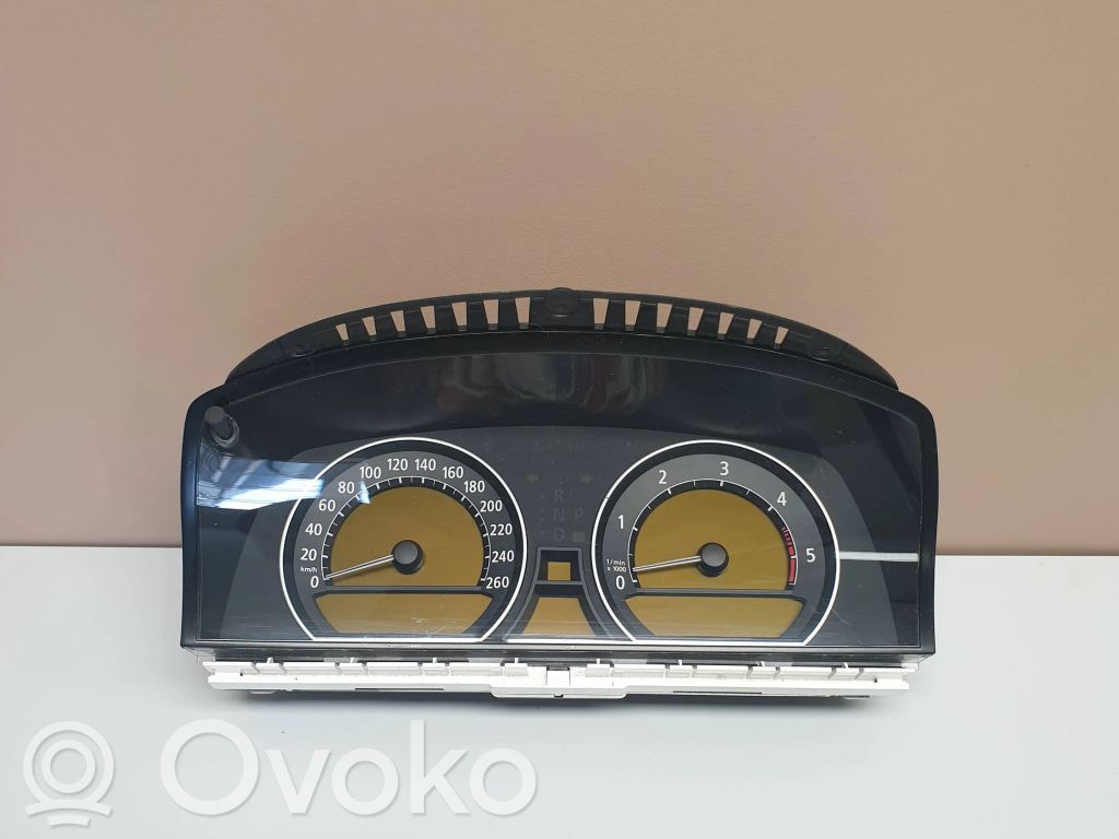 BMW 7 E65 E66 Spidometrs (instrumentu panelī) 