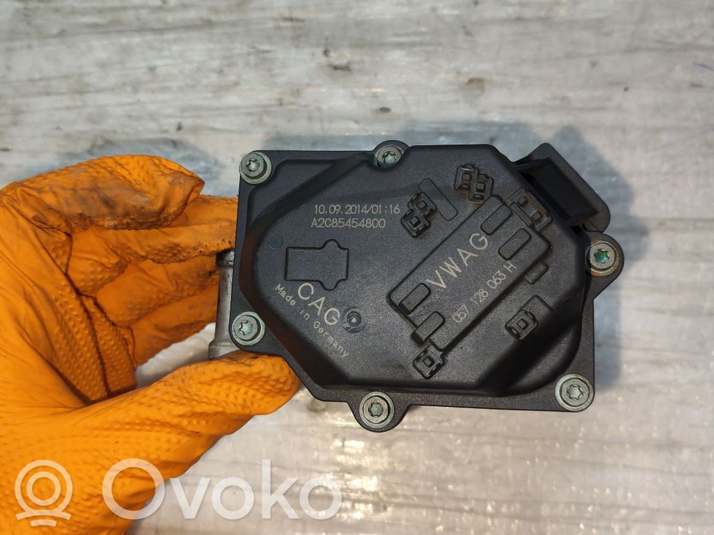 Volkswagen Touareg II Throttle valve 
