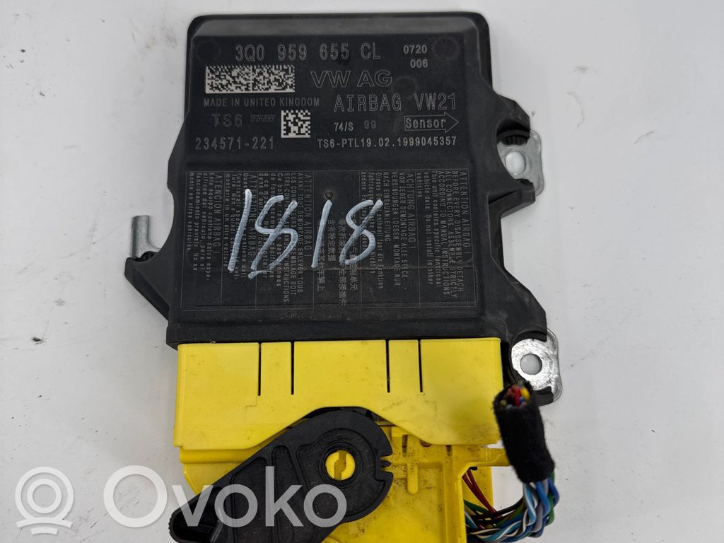 Volkswagen Crafter Sterownik / Moduł Airbag 