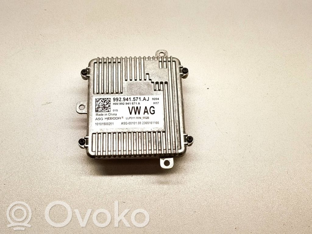 Skoda Superb B8 (3V) Módulo de control de balasto LED 