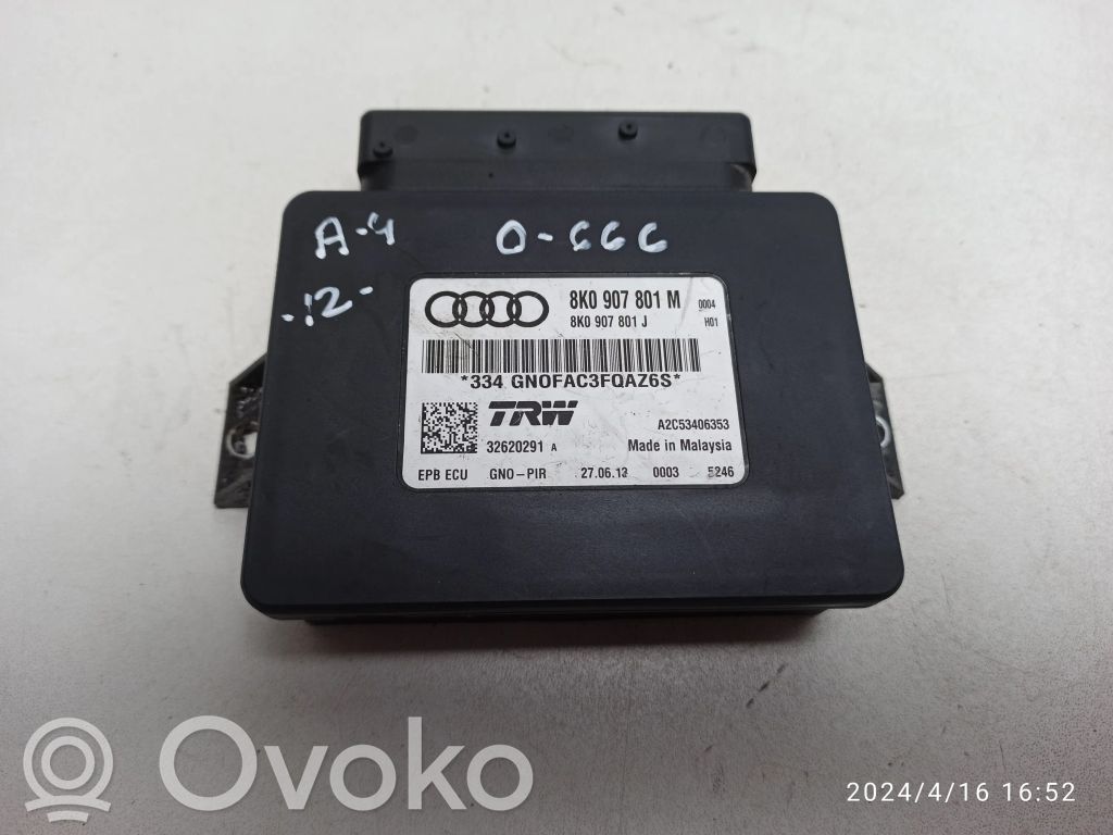 Hand brake control module   8K0907801M,8K0907801J