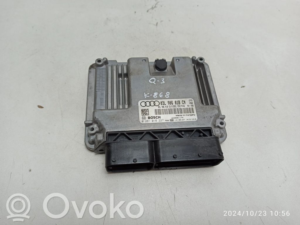 Audi Q3 8U Engine control unit/module 