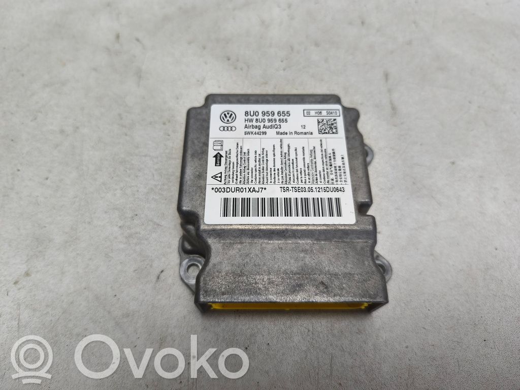 Audi Q3 8U Airbag control unit/module 