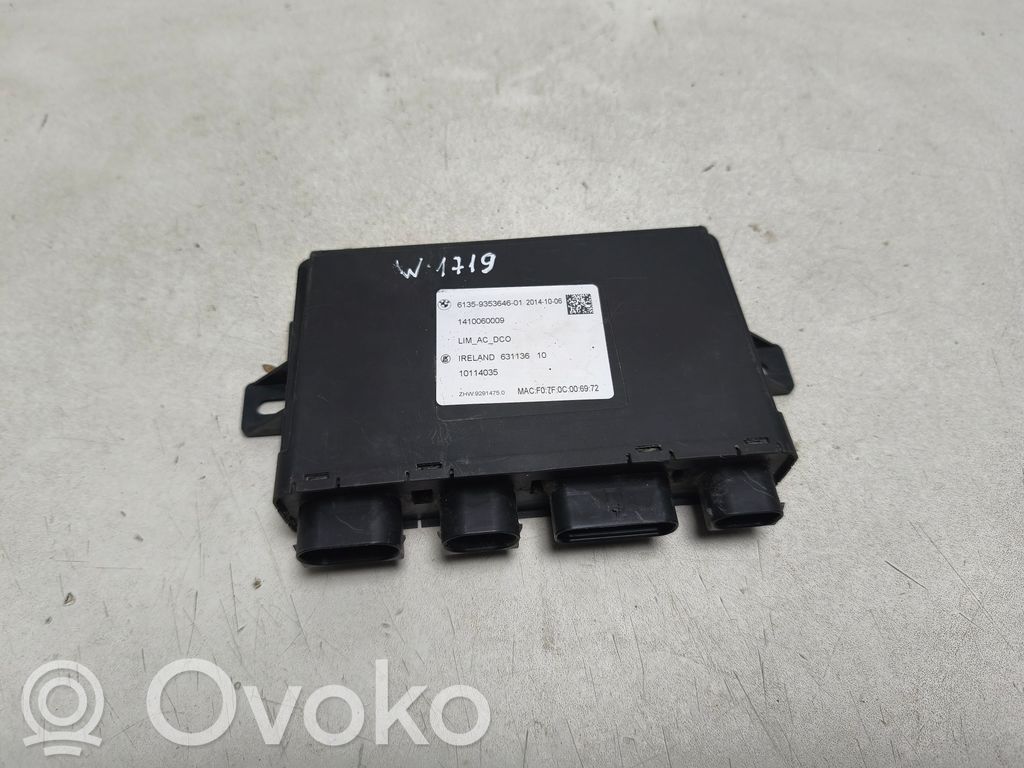 BMW i3 Other control units/modules 