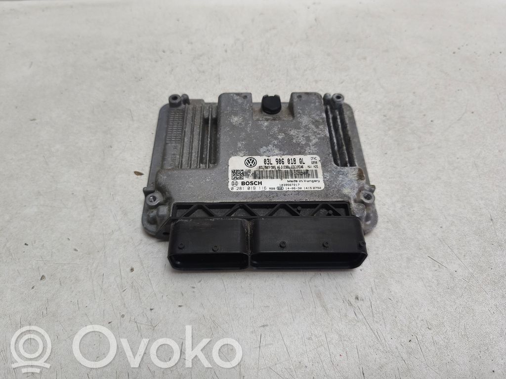Skoda Yeti (5L) Engine control unit/module 