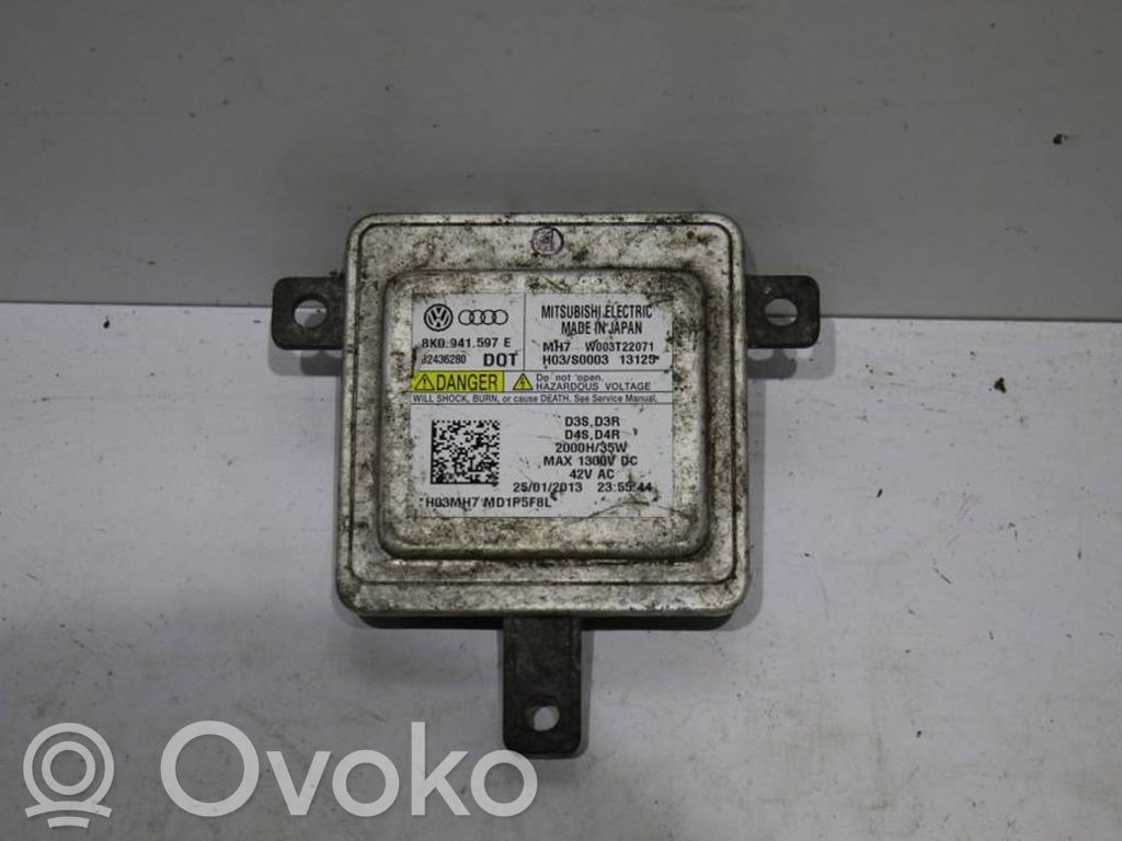 Audi A4 S4 B8 8K Moduł poziomowanie świateł Xenon 