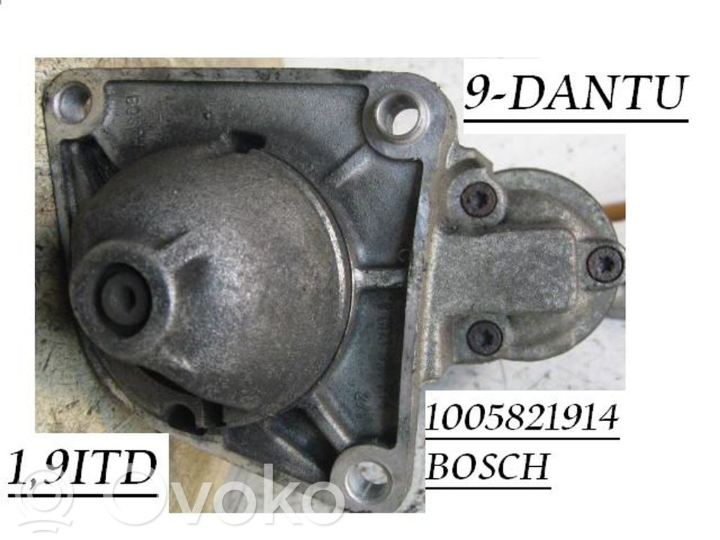 Alfa Romeo 156 Motor de arranque 