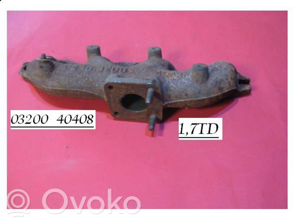 Opel Astra F Kolektor wydechowy 
